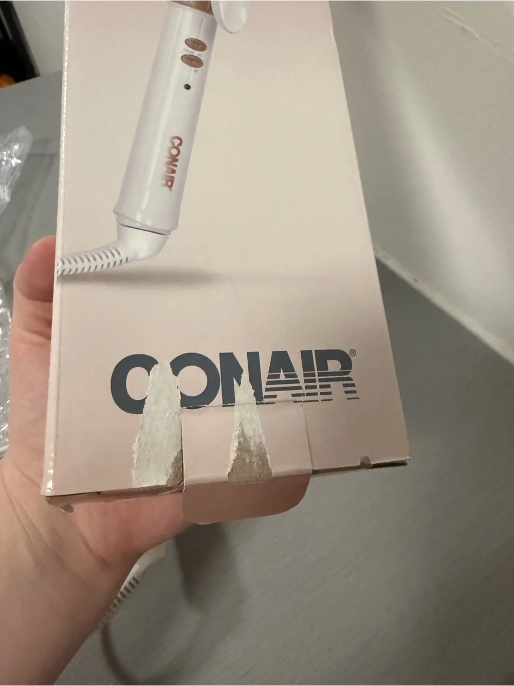 Conair Double Ceramic 1” XL Curling Iron Rose Gold Open Box - Picture 4 of 4